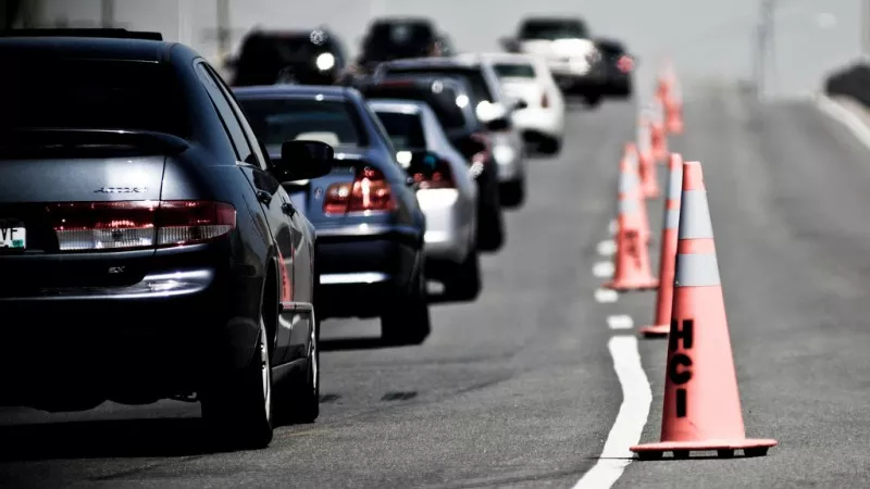 Image: A photo shared on the Colorado Department of Transportation Facebook page on September 1, at the start of Labor Day weekend.
