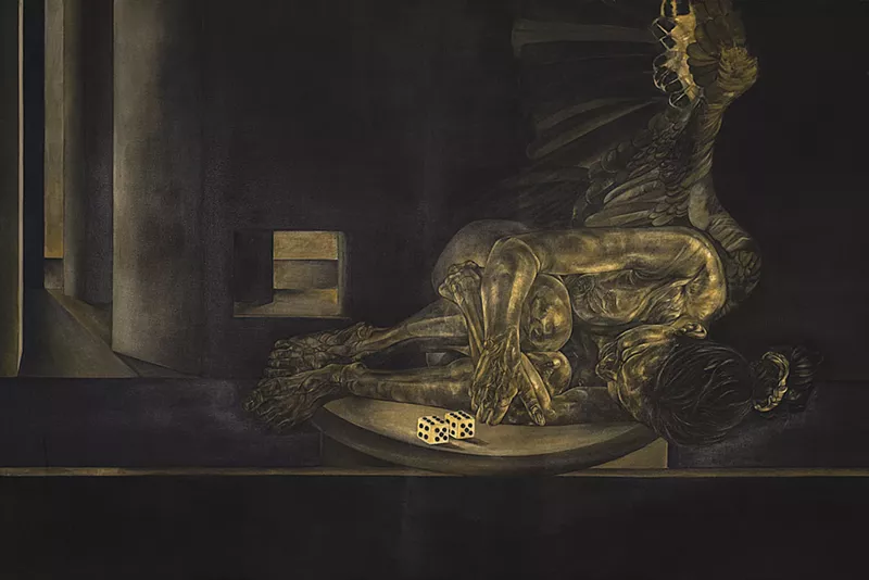 Image: "Has the Dawn Fallen?" Oil on canvas by Andres Alfonso.