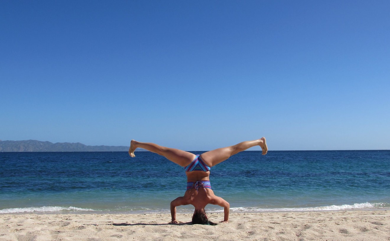 Naked Yoga Streaks Into Denver