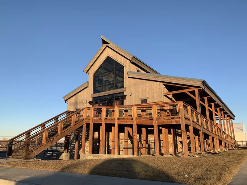 Image: Studio K2 Architecture designed the three-story Nature's Herbs and Wellness dispensary and production facility at 3220 Center Drive in Milliken.