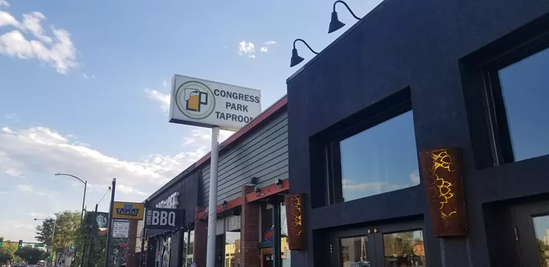 Image: The Congress Park Taproom is a relative newcomer to the neighborhood, with a focus on beer, friends, and a low-key atmosphere.