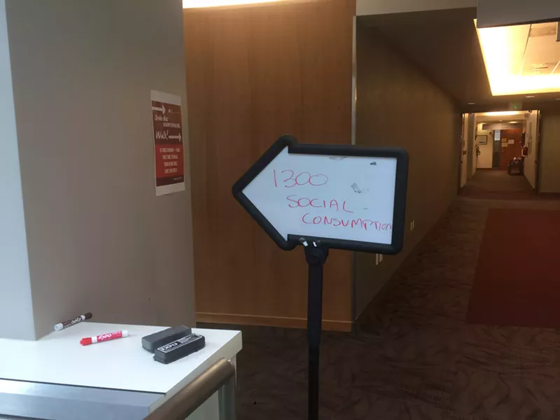 Image: Over fifty people signed up to speak at the public meeting Tuesday night.