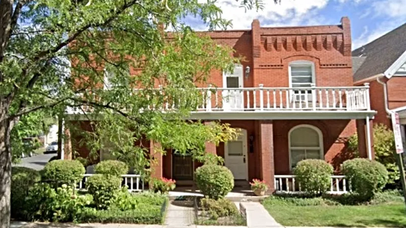 Image: This three-bedroom, three-bathroom, 2,088-square-foot home at 404 South Grant Street is listed at $700,000, just over the new average home price in metro Denver.