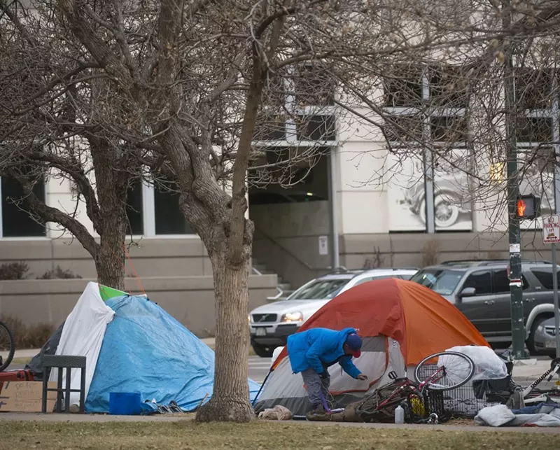 Image: Denver has had an urban camping ban on the books since 2012.