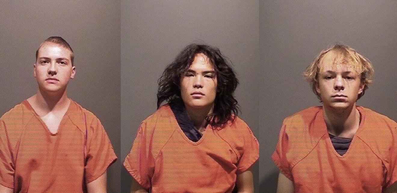 Nicholas "Mitch" Karol-Chik, Zachary Kwak and Joseph Koenig allegedly hurled landscaping rocks at motorists during a deadly crime spree last April.