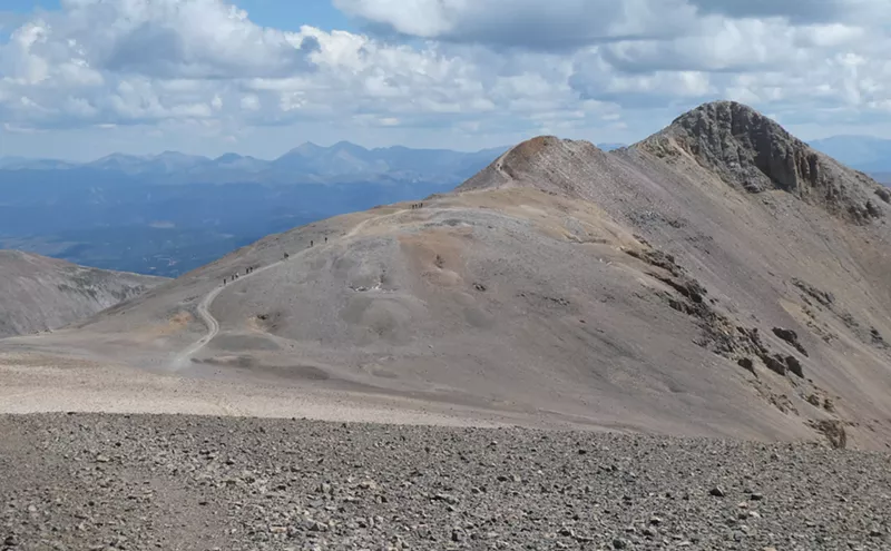 Image: Crossing the Line: Hiking the DeCaLiBron Loop Is a Privilege, Not a Right