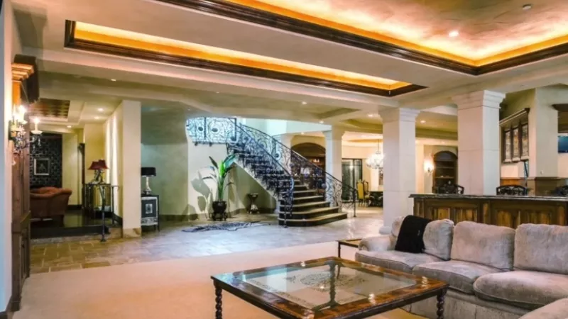 Image: A screen capture from a 2016 video showing off the 8 Cherry Hills Park Drive residence formerly owned by ex-Broncos head coach Mike Shanahan.