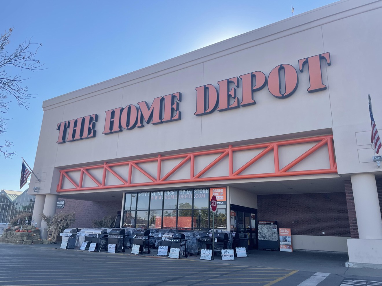 Hot dog stands have largely disappeared from Home Depot stores.
