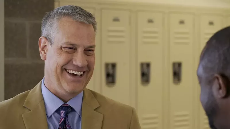 Image: Sid Rundle circa 2018, when he was the principal at Cresthill Middle School, site of a major student walkout on February 7.