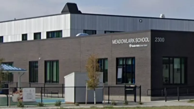 Image: Meadowlark School in the Boulder County community of Erie has been named an outbreak site owing to 108 cases of COVID-19.
