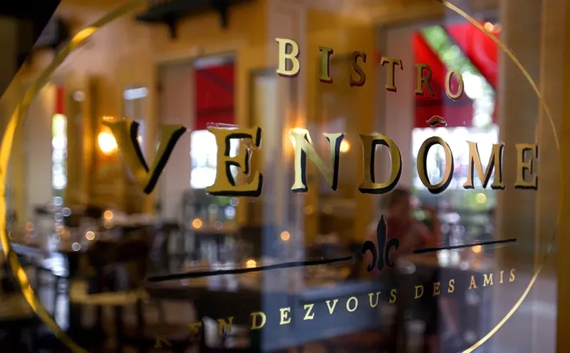 Image: Bistro Vendome, our Best French Restaurant in the Best of Denver 2021.
