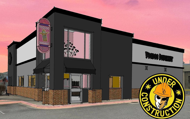 Image: a rendering of a black building