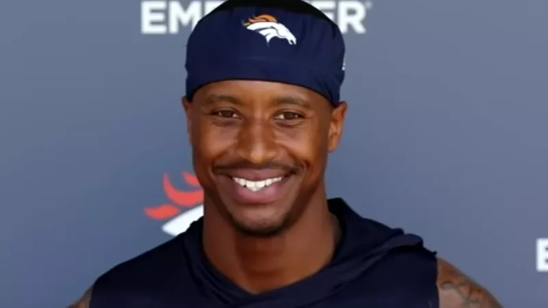 Image: Courtland Sutton had plenty of reasons to smile after hauling in the game-winning touchdown against the Minnesota Vikings on November 19.