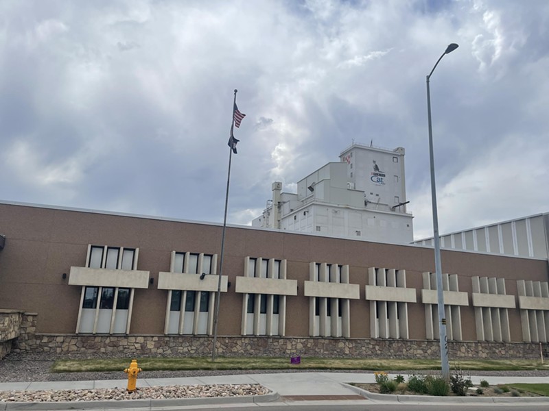 The Purina pet food factory in north Denver has been sued for offending nearby nostrils.