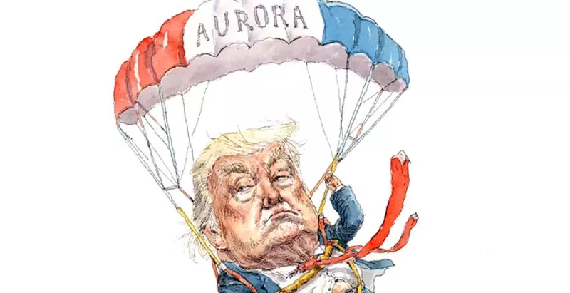 Image: trump parachute