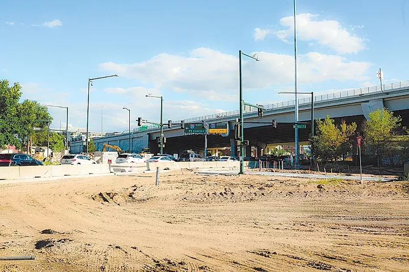 Image: The city finished the southbound I-25 on-ramp off Broadway just in time for an early Christmas gift.