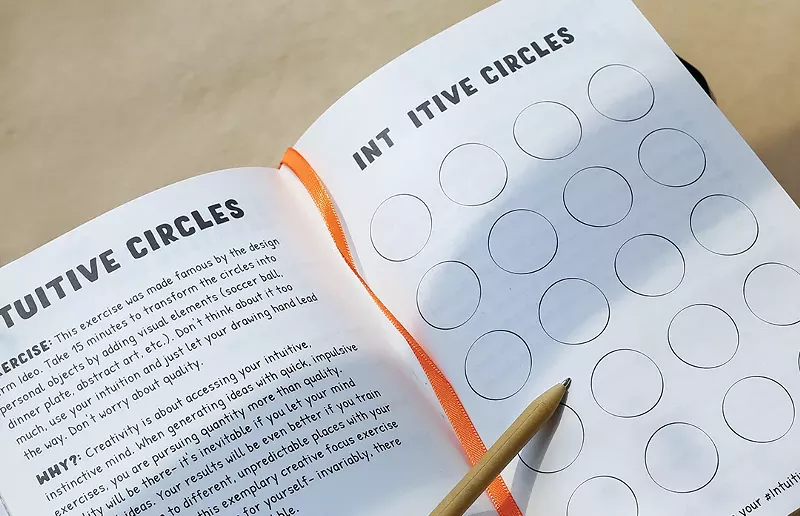 Image: The exercises involve observation, imagination, abstract thinking and pattern recognition tailored for brains on cannabis.