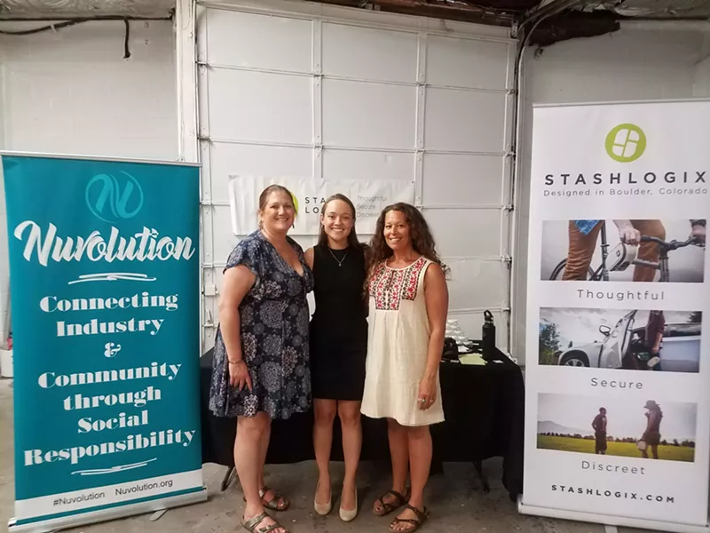 Image: Nuvolution co-founders Anne Marie Doyle (left) and Shelly Jenkins (right).