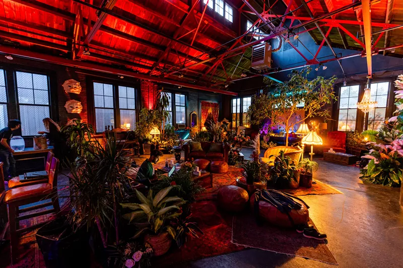 Image: Invisible City's Clubhouse is adorned with artifacts and curiosities from around the world.