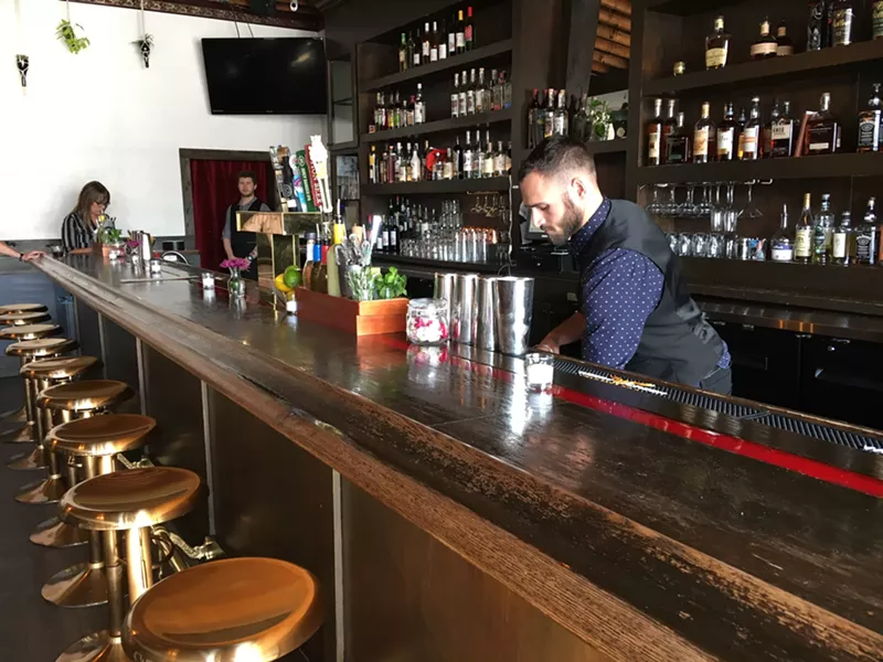 Image: The bar inside the new Broadway Roxy.