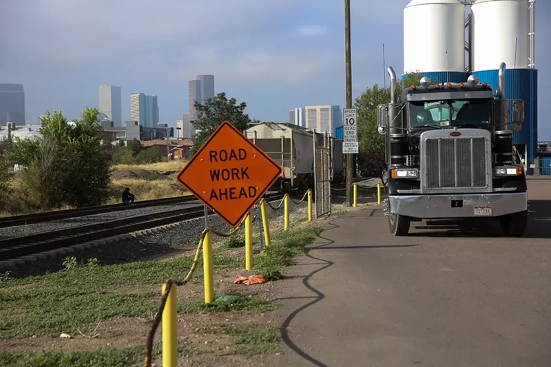 Image: A sign you're in RiNo.
