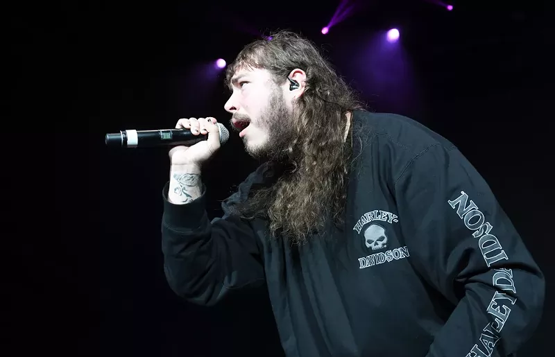 Image: Post Malone performed during KS-107.5's Summer Jam XX at Fiddlers Green, on July 28, 2017.