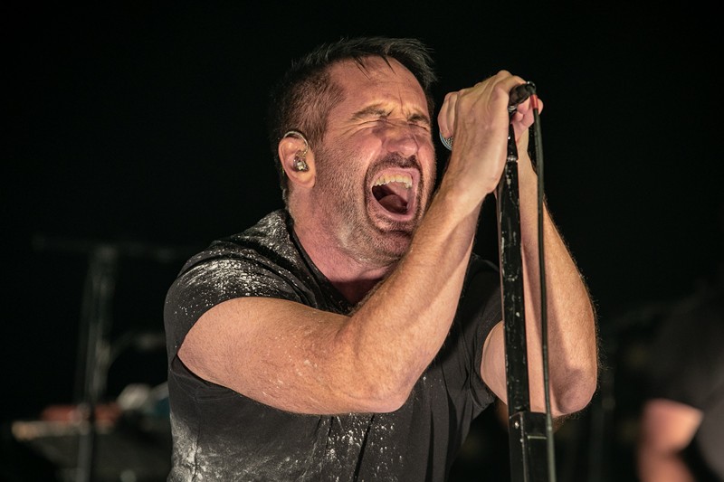 Nine Inch Nails played a two-night stand at Red Rocks.