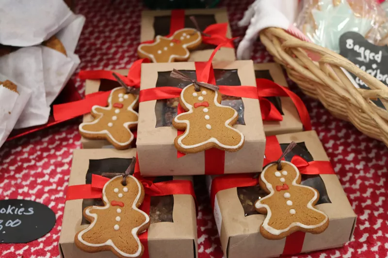 Image: Boulder's Winter Market has tasty treats for good girls and boys.