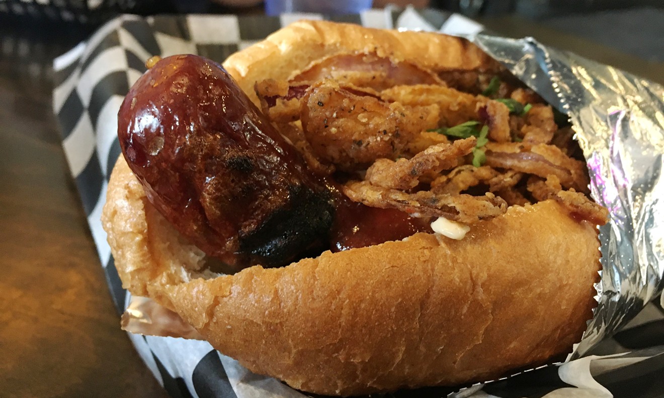 You'll have to wait until after May 11 for a Biker Jim's hot dog.