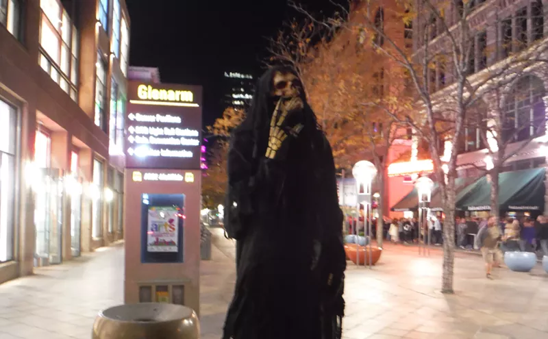 Image: No Bones About It: Skeleton Dan Hill on His Scary Look