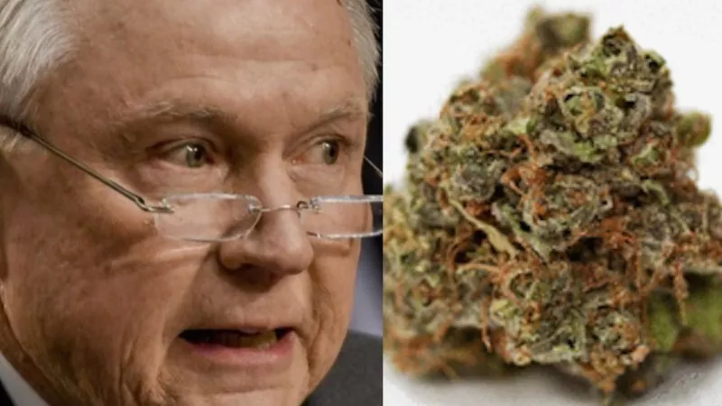 Image: U.S. Attorney General Jeff Sessions is no fan of marijuana.