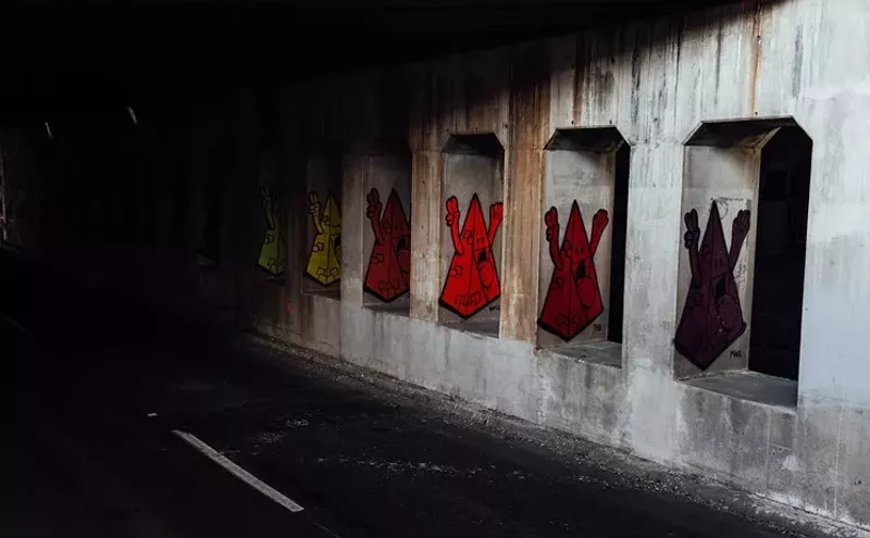 Image: Not a Pretty Picture: CDOT Art Fence Will Separate I-70, Swansea School