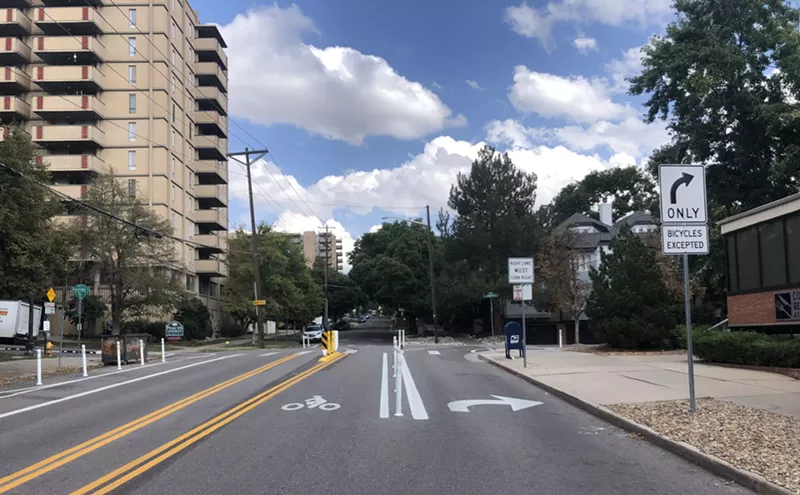 Image: Bikeway Updates on Seventh Avenue Have Drivers Confused, Cyclists Concerned for Safety