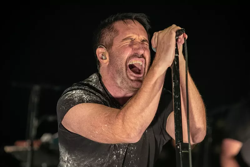 Image: Nine Inch Nails played a two-night stand at Red Rocks.