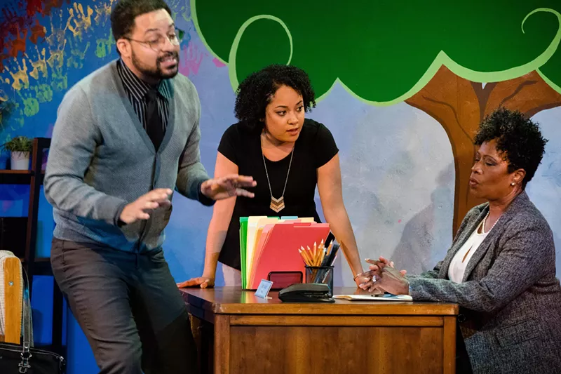 Image: Sinjin Jones (from left), Kristina Fountaine and Sheryl McCallum in Fairchild.