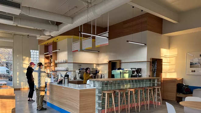 interior of a coffee shop