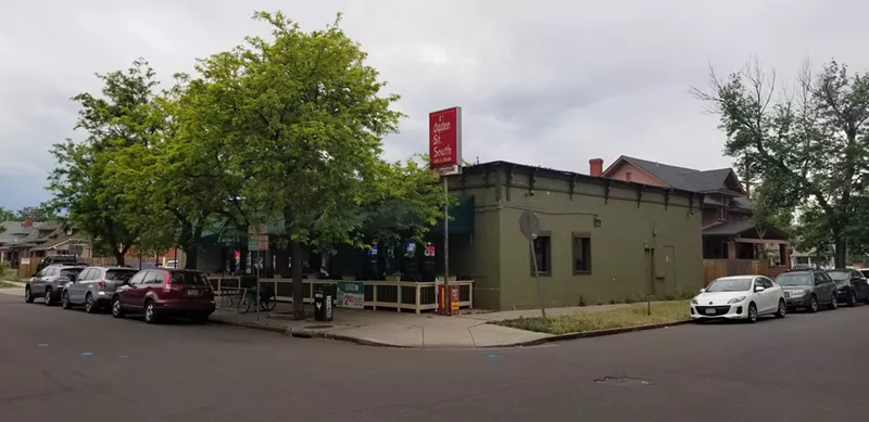 Image: Ogden Street South Bar & Grill is nestled in the Wash Park neighborhood on a residential street.