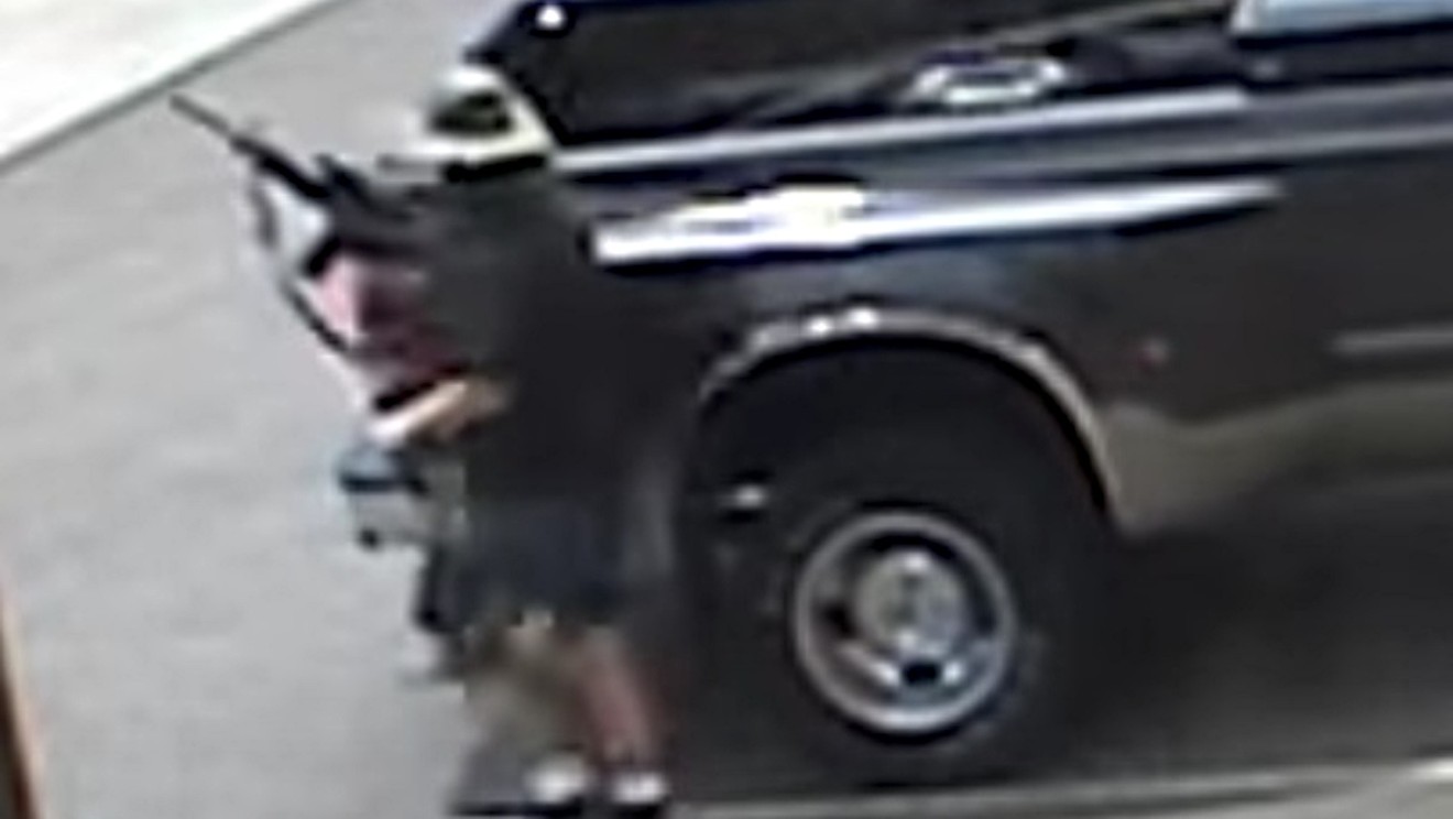 Olde Town Arvada shooter Ronald Troyke seen with an AR-15 in a video released Friday, June 25, by the Arvada Police Department.