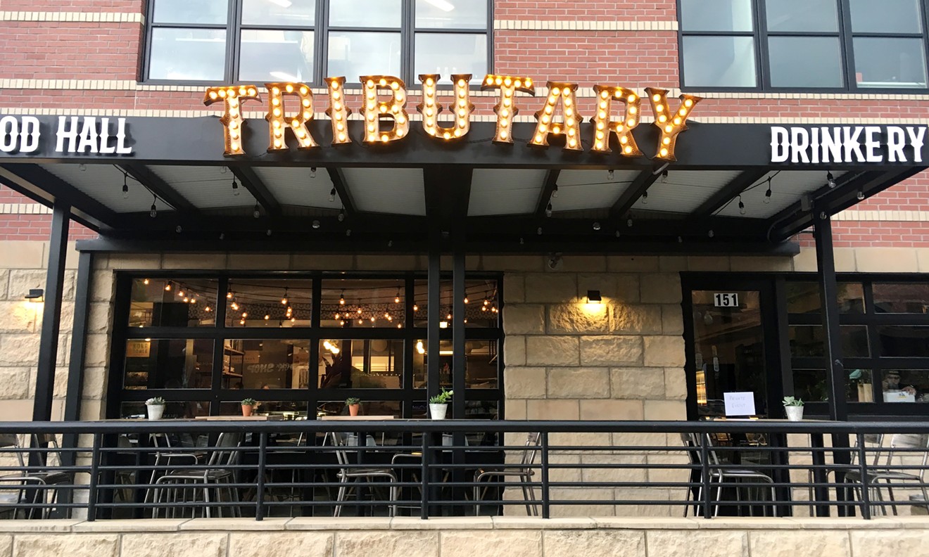 Tributary Food Hall opened on August 2, 2019.