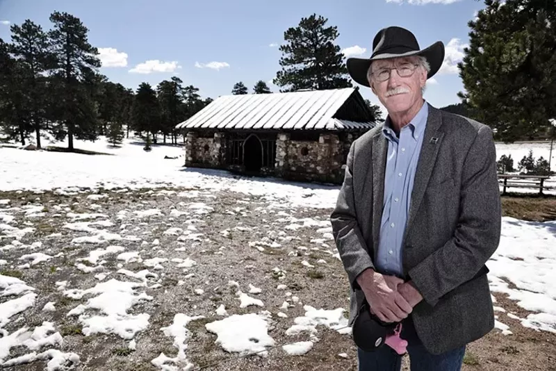 Image: W. Bart Berger at a Denver Mountain Park.