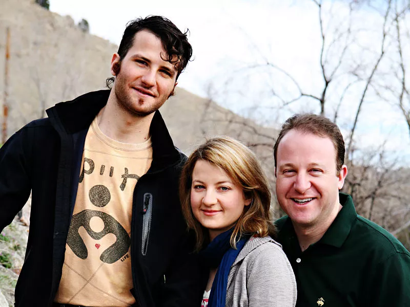 Image: Jorian, Jordanna and Jared in Boulder in 2010.