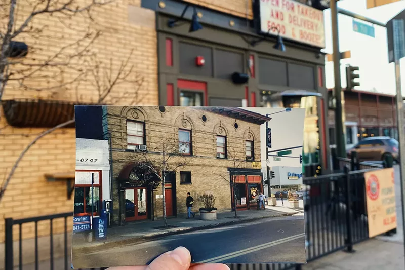 Image: The Hornet then and now.