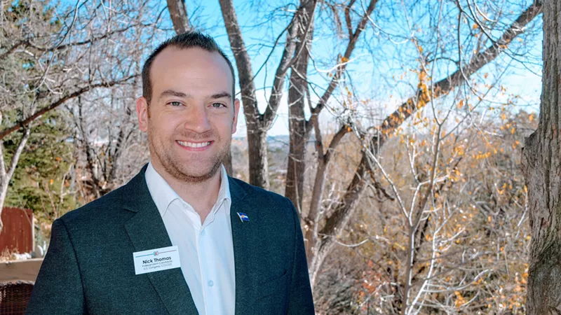 Image: Nick Thomas, Independent candidate for the 2nd Congressional District.