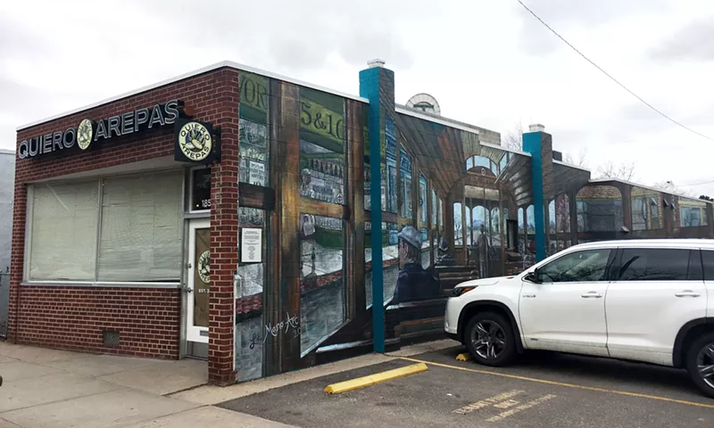 Image: Quiero Arepas has reopened on South Pearl Street.