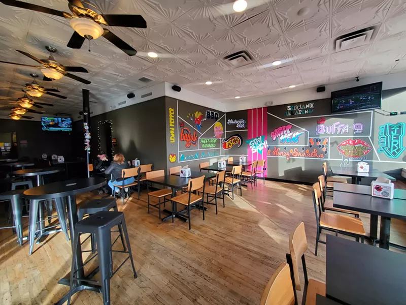 Image: Crush Wings closed on Colfax.