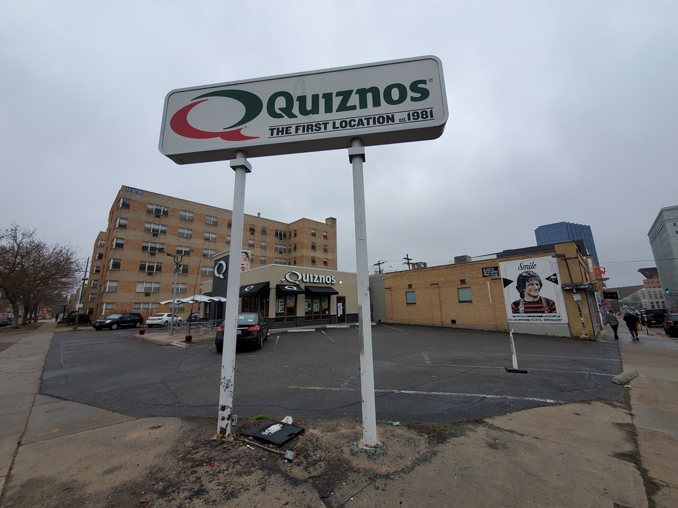 The first Quiznos opened in 1981.