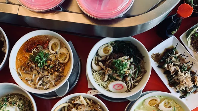 bowls of ramen