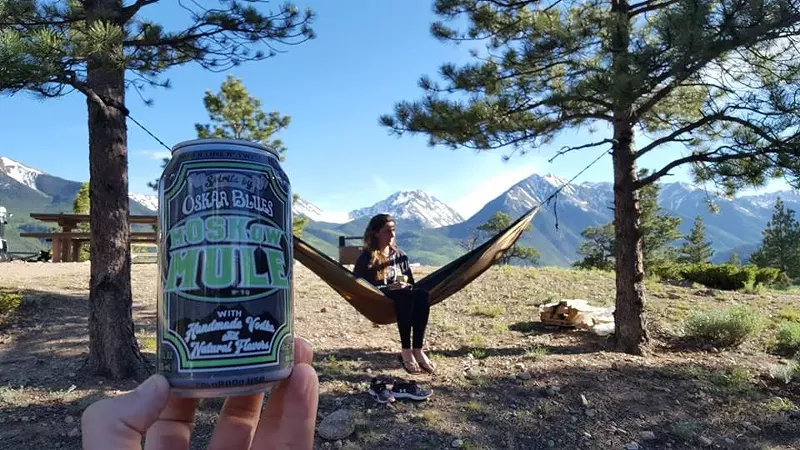 Image: Oskar Blues introduces a portable cocktail for your Colorado adventures.