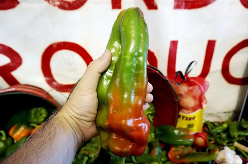 Image: These food stories were big — as big as a Pueblo green chile.