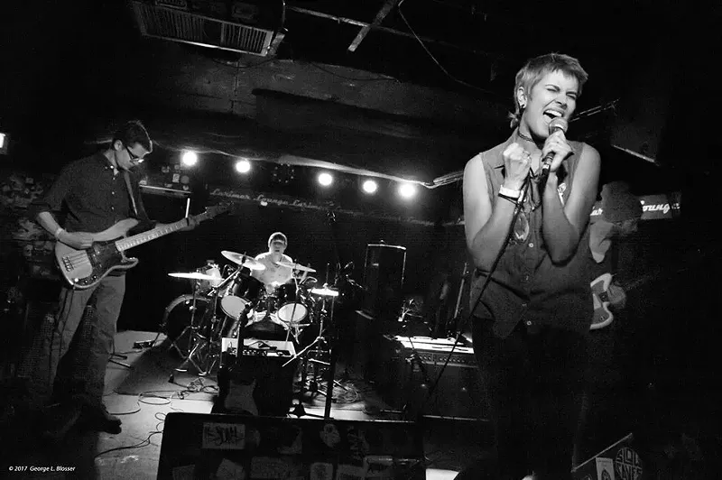 Image: Oxeye Daisy at Larimer Lounge.